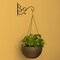Decorative Metal Wall Mounted Hook for Hanging Plants, Bracket Hanger Flower Pot Holder, 2 Pack